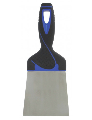 Couteau à enduire inox - manche bi-matière 24