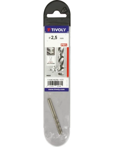 Foret métaux autocentrant qualité tx 2 2,5