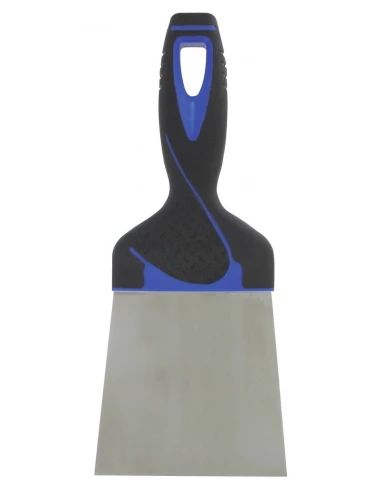 Couteau à enduire inox - manche bi-matière 20