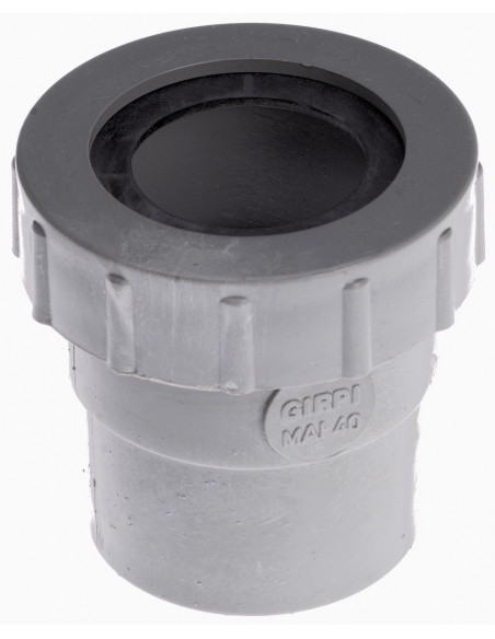 Manchette Adaptateur Sanitaire D.40 Raccordement universel pour évacuation D.40 - Girpi