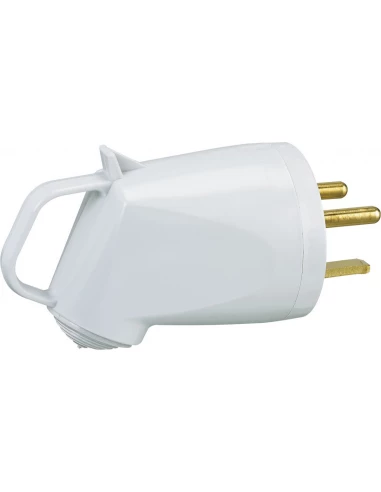 Fiche électrique 2p+t 32 A - Mâle - Plexo Étanche - Gris - Legrand