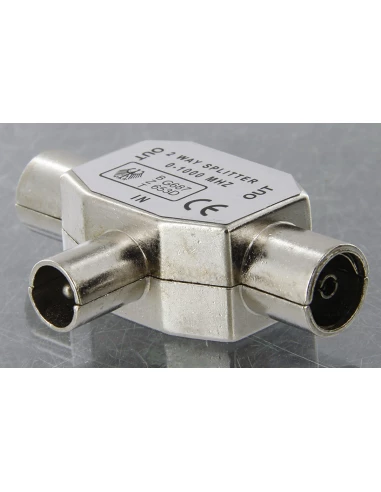 Repartiteur tv blindé ø 9,52 mm 1 male/2 femelles