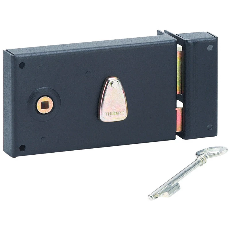 Serrure horizontale pêne dormant 1/2 t droite