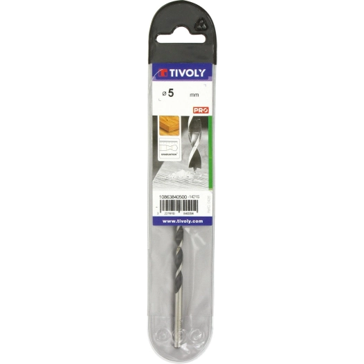 Mèche à bois industrie graduée slr trois pointes 1 5 86