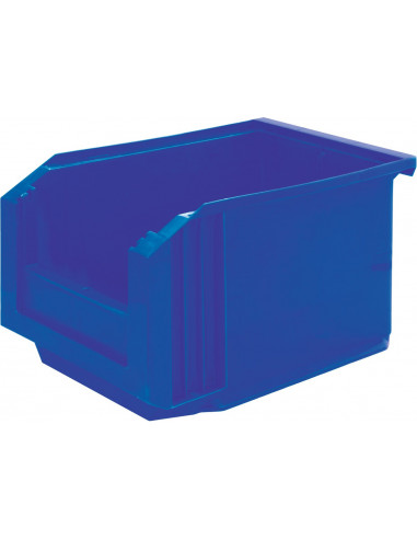 Bac plastique empilable 3 l 150 x 125 x 230 bleu
