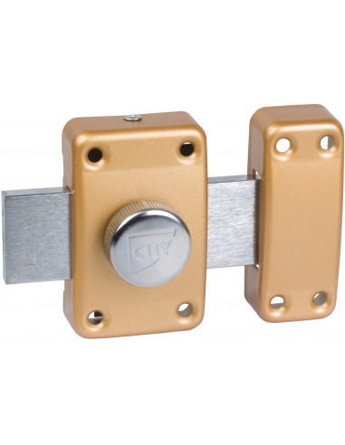 Verrou de sureté city 25 or classique
