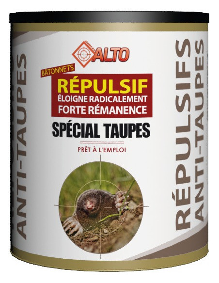 Repulsif en batonnet special taupes 30 pièces - ALTO