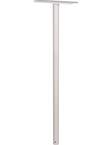 Piquet de boîte aux lettres platine amovible beige acier