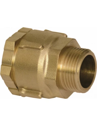 Raccord droit male v 20 15 x 21