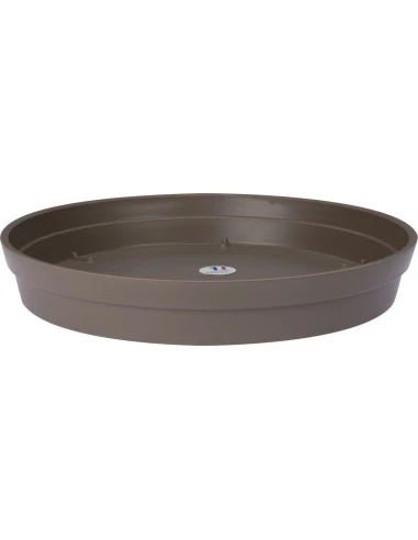 Soucoupe gamme pop taupe pour pot 23 l 28