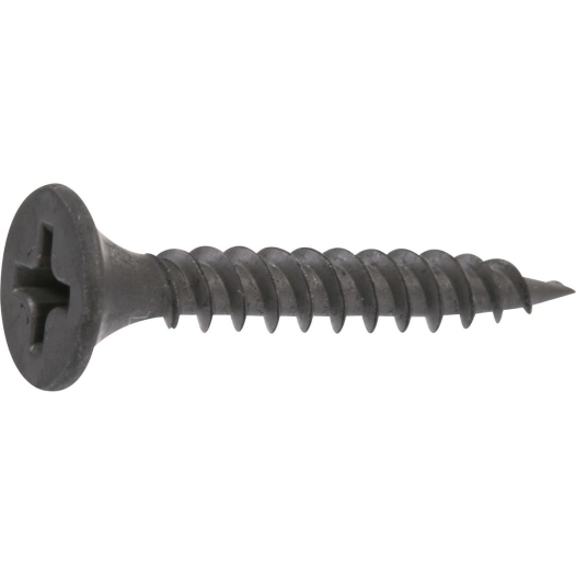 VIS PLAQUE DE PLATRE ACIER PHOSPHATE NOIR 3,9x25 /20