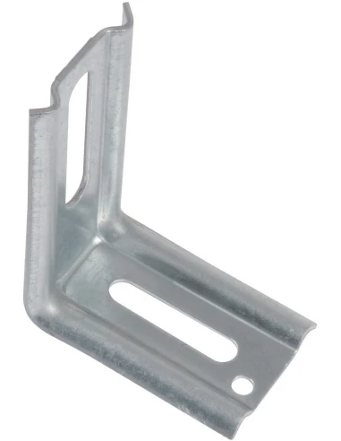 Équerre nervurée 2 pans 130 x 70 x 30