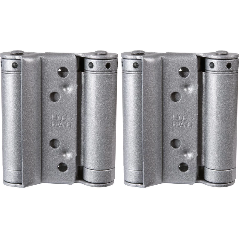 Charnière à ressort double action zamak 125 h (mm)