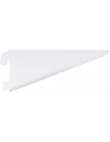 Console Forte Double Blanche Support mural robuste double pour étagères - Mermier