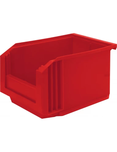 Bac plastique empilable 3 l 150 x 125 x 230 rouge