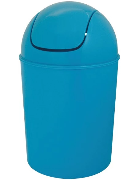 Poubelle couleur sweet bleu vivid sac 10 litres