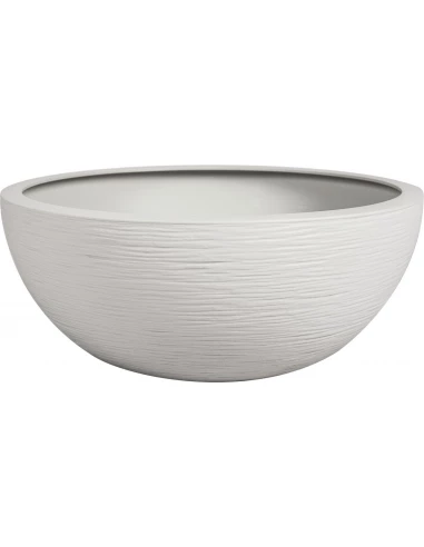Vasque plastique graphit ø 40 x h 16,5 cm blanc cérusé 14,9