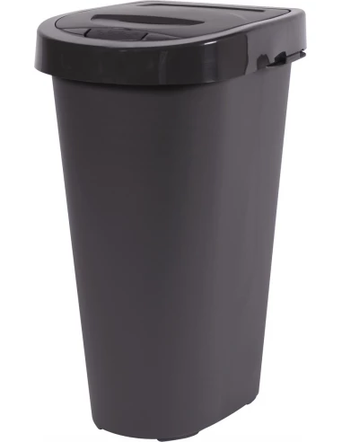 Poubelle tri-home 25 litres gris anthracite - EDA
