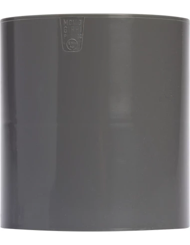 Manchon PVC avec butée intérieure femelle/femelle 40mm