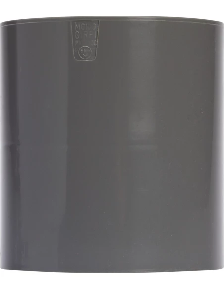 Manchon PVC avec butée intérieure femelle/femelle 40mm