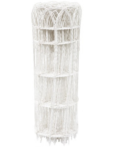 Bordure parisienne grillage plastifié blanc 0,90 m x 10 mêtres de long - FILIAC