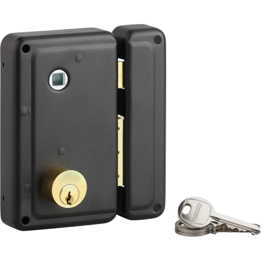 Serrure en applique monopoint verticale a fouillot 7 mm droite