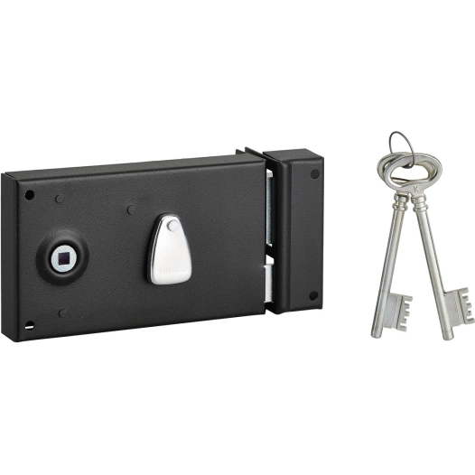 Serrure horizontale pene dormant 1/2 tour droite