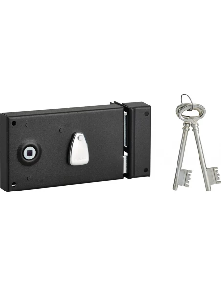 Serrure horizontale pene dormant 1/2 tour droite