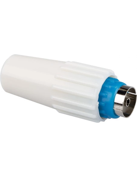 Fiche coaxiale droite ø 9,52 mm 1 femelle