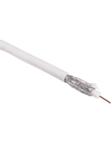 Cable satellite blanc l couronne 25 m