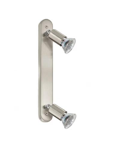 Réglette 2 Spots Mini-led Eglo - Largeur 50 Mm - Longueur 295 Mm