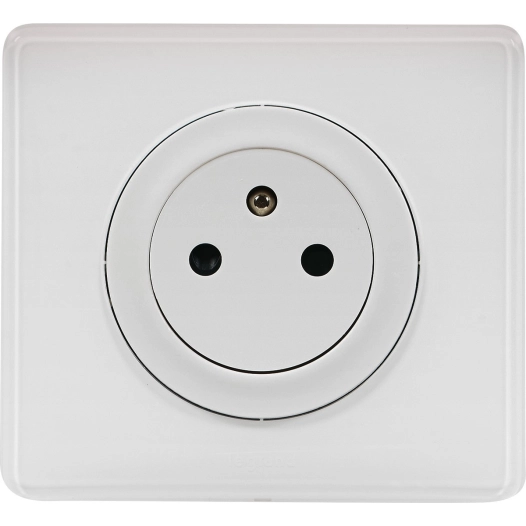 Les prises prise de courant affleurante 2p+t neutre / blanc