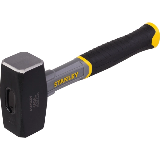 Massette carrée angles abattus manche fibre de verre 1