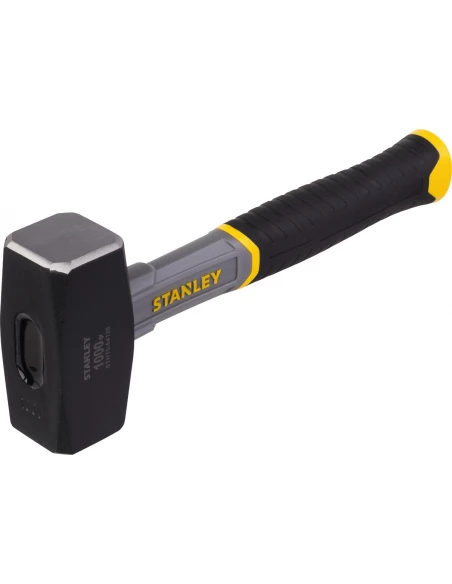 Massette carrée angles abattus manche fibre de verre 1