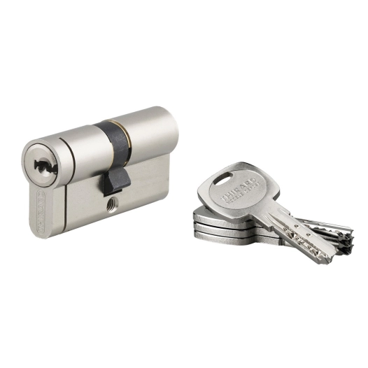 Cylindre double l nickele transit 2 30 x 30 snap 4 cles reversible, carte propriete