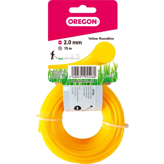 Fil rond jaune 2 0mm 15m
