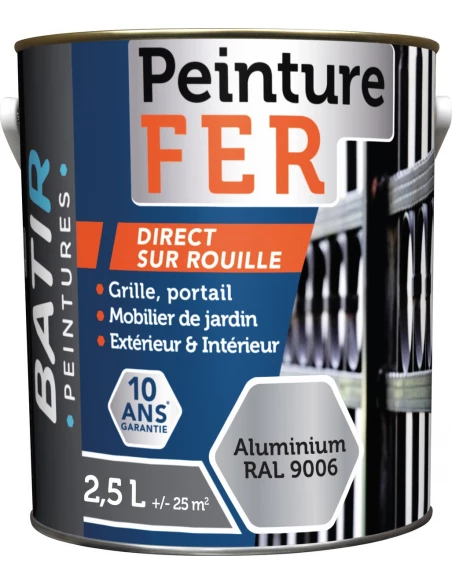 BATIR Fer brillant_2_5l_aluminium - BATIR