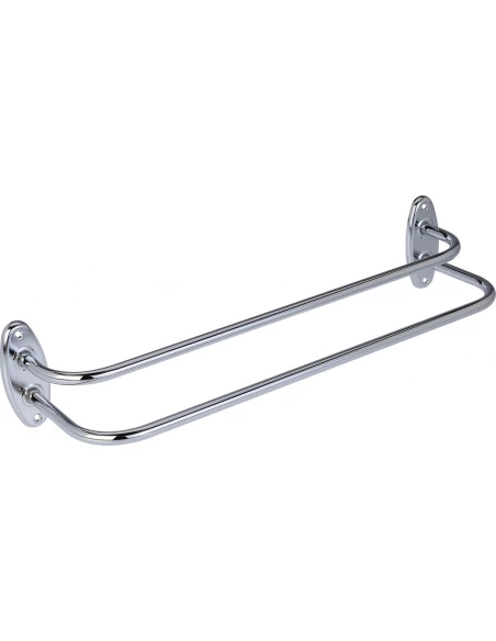 Branche en acier chromé libellé fixe 2 branches