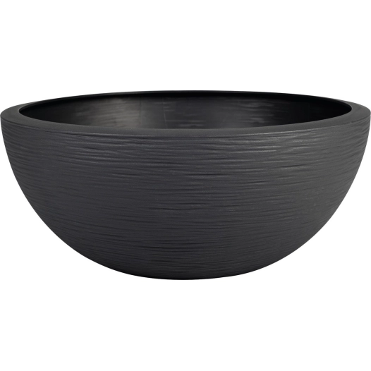 Vasque graphite gris 5.5 litres - diamêtre 29.5 cm hauteur 12cm - EDA
