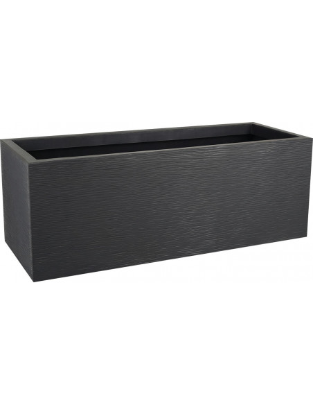 Jardinière Graphit Gris 57L Design moderne, grande capacité - Eda