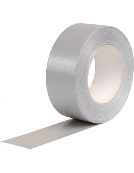 Toile adhésive renforcée v gris alu 50 x 50