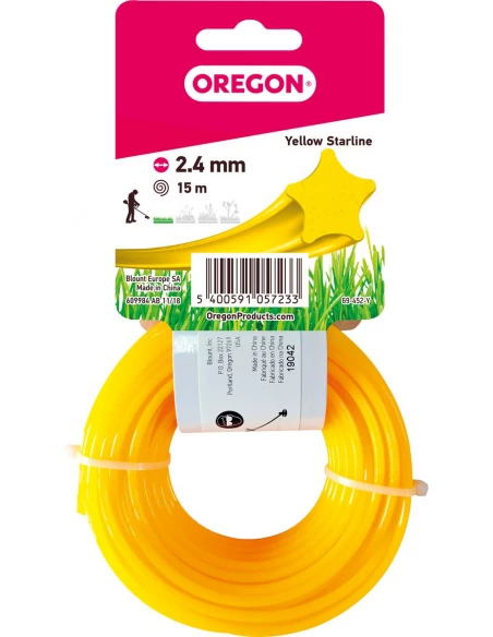 Fil etoile jaune 2 4mm 15m