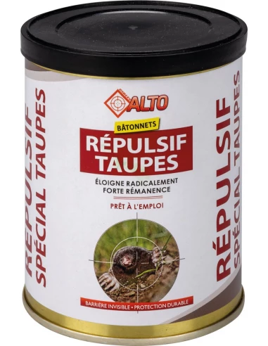 Repulsif en batonnet special taupes 55 pièces - ALTO