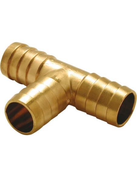 Té de dérivation arrosage 19mm cannelé