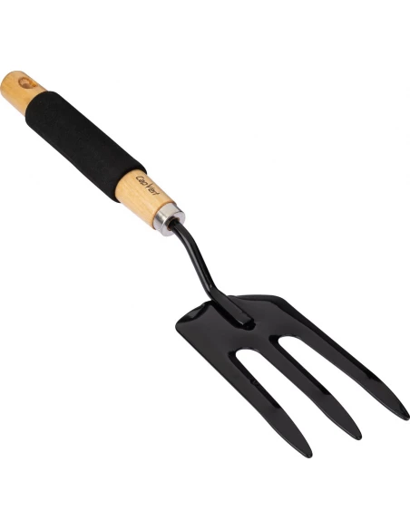 Petits outils de jardinier fourche 3 dents 37,5 x 8,8