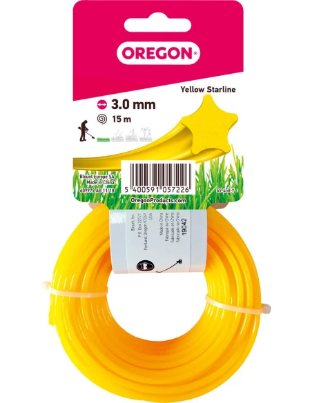 Fil etoile jaune 3 0mm 15m