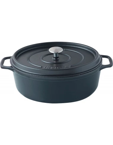 mijoteuse ovale noire 31cm