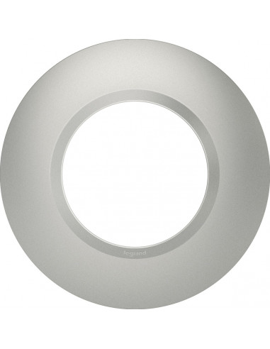 Plaque Dooxie Alu 1 Poste Finesse Aluminium Design - Legrand
