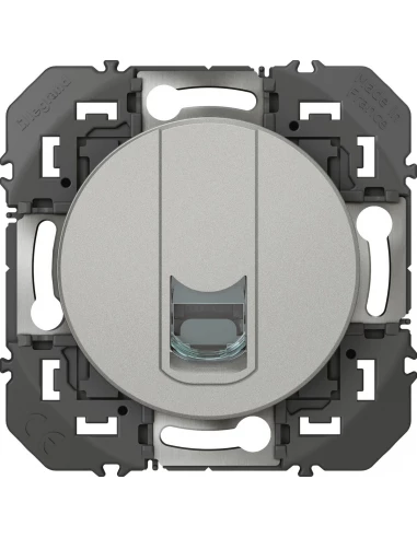 Prise Blindée Rj45 Catégorie 6 Stp Dooxie Legrand - Aluminium