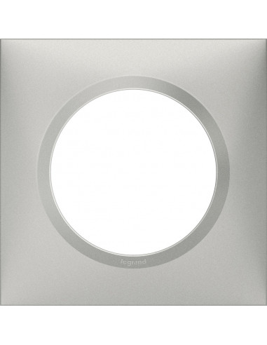 Plaque Dooxie Alu 1P Design Aluminium Élégant - Legrand